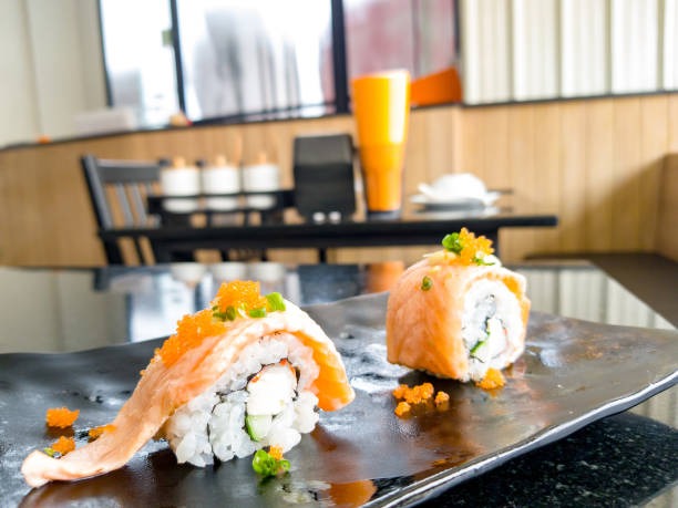 Outdoor seating options at sushi near me restaurants